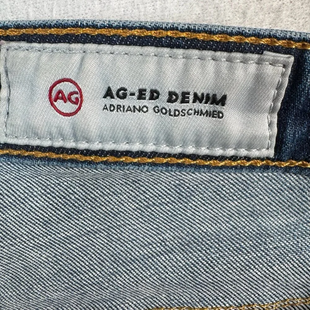 Adriano Goldschmied Jeans Womens 27 Blue The Legging Ankle Skinny Low Rise